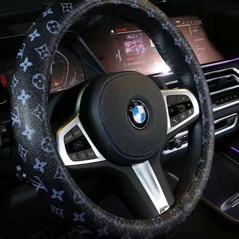 louis vuitton car steering wheel cover|lv steering wheel cover.